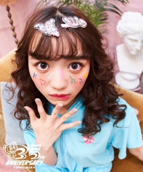 セール】【ANGEL BLUE】ナカムラくん前髪クリップ（ヘアピン