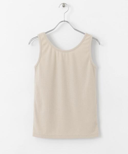 SENSE OF PLACE by URBAN RESEARCH（センスオブプレイスバイアーバンリサーチ）の「2WAYタンクトップ（Tシャツ/カットソー・レディース・オフホワイト/ライトベージュ/ブラック・ONE）」の22枚目の写真