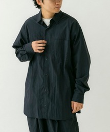 EKAL | 『撥水/UVカット』『UR TECH』ナイロンタッサーロングスリーブシャツ(シャツ/ブラウス)