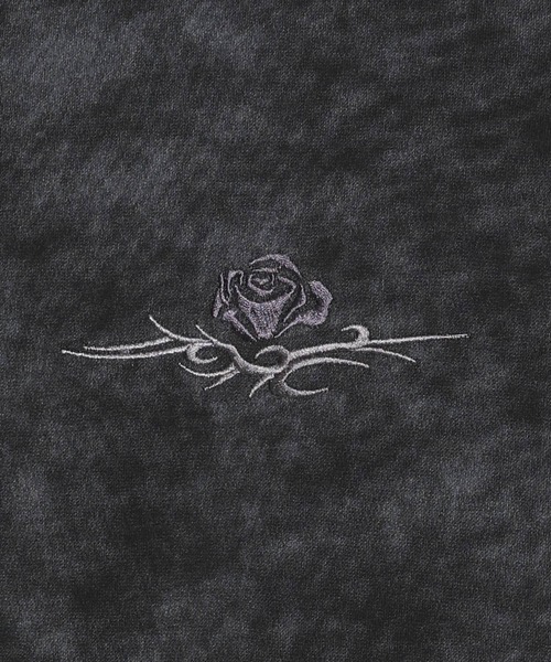 HARE(ハレ)の「【UNDERGROUND MODE】トライバルシシュウユルノースリーブ(HARE)(Tシャツ/カットソー・メンズ・ブルー系その他/ブラック・FREE)」の18枚目の写真