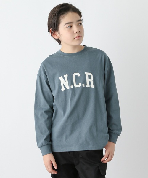 GLOBAL WORK（グローバルワーク）の「ヘビロッTEE/プリント長袖/115737（Tシャツ/カットソー・キッズ・ホワイト系5/ライトグレー系1/その他/ネイビー/グリーン/グレー系8/グレー系9/ライトグレー系2/ブラック・120cm/130cm/140cm/150cm/160cm/170cm）」の7枚目の写真