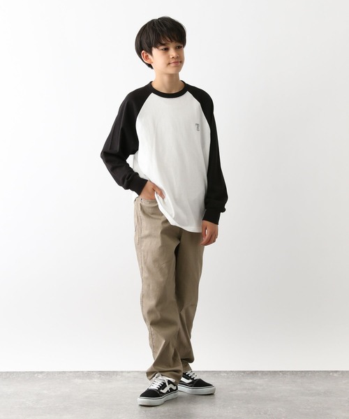 GLOBAL WORK（グローバルワーク）の「ヘビロッTEE/プリント長袖/115737（Tシャツ/カットソー・キッズ・ホワイト系5/ライトグレー系1/その他/ネイビー/グリーン/グレー系8/グレー系9/ライトグレー系2/ブラック・120cm/130cm/140cm/150cm/160cm/170cm）」の14枚目の写真
