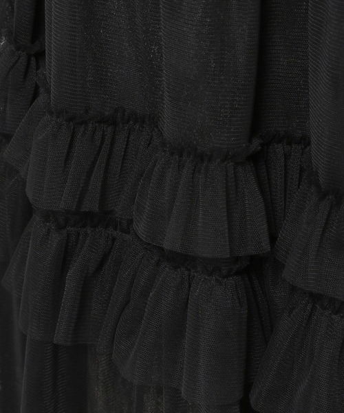 niko and...（ニコアンド）の「2WAYシアーティアードスカート（スカート・レディース・ライトグレー/ブラック・FREE）」の16枚目の写真