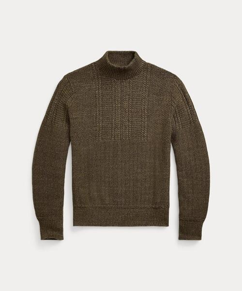 RRL モックネック　コットンニット RRL（ダブル アール エル）の「（限定コレクション）コットン