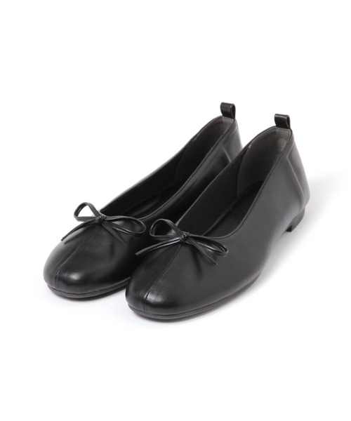 GLOBAL WORK（グローバルワーク）の「らくっションオブリークトゥバレエ/131482（バレエシューズ・レディース・ブラック/シルバー・MEDIUM/LARGE）」の19枚目の写真