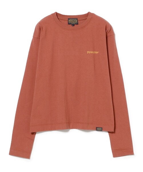 PENDLETON(ペンドルトン)の「PENDLETON / バックプリント ロングスリーブ Tシャツ(Tシャツ/カットソー・レディース・オフホワイト/ブラック/レッド系その他3/ブルー系その他・ONE SIZE)」の4枚目の写真
