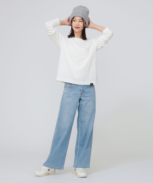 PENDLETON(ペンドルトン)の「PENDLETON / バックプリント ロングスリーブ Tシャツ(Tシャツ/カットソー・レディース・オフホワイト/ブラック/レッド系その他3/ブルー系その他・ONE SIZE)」の11枚目の写真