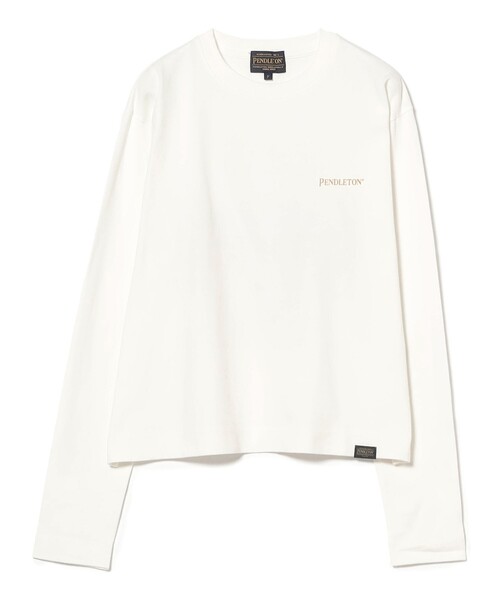 PENDLETON(ペンドルトン)の「PENDLETON / バックプリント ロングスリーブ Tシャツ(Tシャツ/カットソー・レディース・オフホワイト/ブラック/レッド系その他3/ブルー系その他・ONE SIZE)」の15枚目の写真