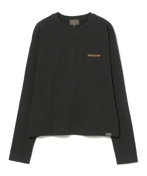 PENDLETON(ペンドルトン)の「PENDLETON / バックプリント ロングスリーブ Tシャツ(Tシャツ/カットソー・レディース・オフホワイト/ブラック/レッド系その他3/ブルー系その他・ONE SIZE)」の18枚目の写真