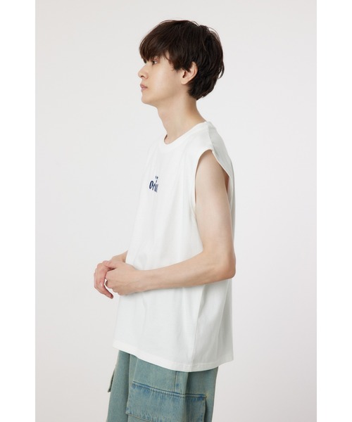 RODEO CROWNS WIDE BOWL(ロデオクラウンズワイドボウル)の「Orion Beer x RCSノースリーブトップス(タンクトップ・レディース・オフホワイト/ブラック/オレンジ・FREE)」の5枚目の写真