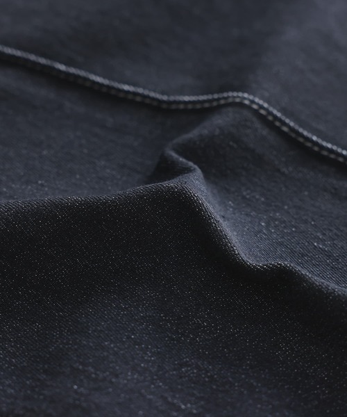 n'OrLABEL（ノアールレーベル）の「『折り返しデザインデニムサロペット』（サロペット/オーバーオール・レディース・ブラック/インディゴブルー・2/1）」の6枚目の写真