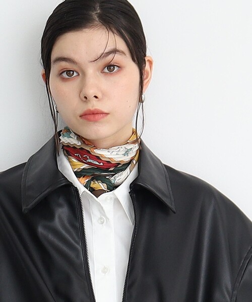 THE SHOP TK （ザ ショップ ティーケー ）の「◆プリーツスカーフアソート（バンダナ/スカーフ・レディース・オレンジ系その他5/イエロー系9・00）」の9枚目の写真