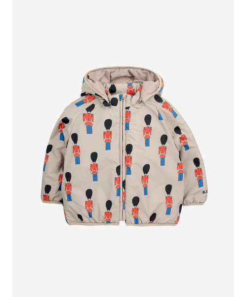 セール】Baby Little Tin Soldiers all over padded anorak（ダウン