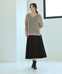 ⭐️新品未使用　PLATINE ブラックスカート 楽天市場】ギャザーデザインスカート スカート レディース 無地