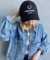 FRED PERRY | [FRED PERRY/フレッドペリー] ローレルリースロゴ刺繍 コットンキャンバスキャップ(キャップ)