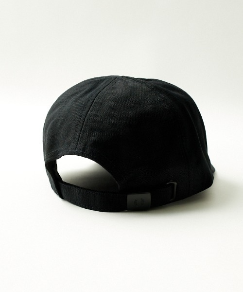 FRED PERRY（フレッドペリー）の「[FRED PERRY/フレッドペリー] ローレルリースロゴ刺繍 コットンキャンバスキャップ（キャップ・レディース・ブラック・ONE SIZE）」の18枚目の写真