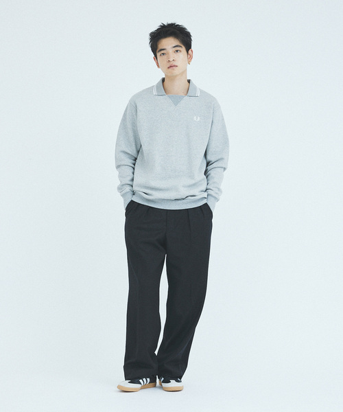 FRED PERRY】Half Zip SweatShirt M3574（スウェット）｜FRED