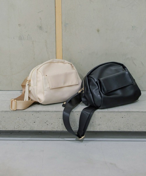 Bou Jeloud（ブージュルード）の「【はあちゅうコラボ】オールインバッグ（ショルダーバッグ・レディース・ブラック/アイボリー/A・ONESIZE）」の8枚目の写真