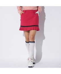 FILA GOLF/フィラゴルフ ゴルフウェア ブランド ロゴ ストレッチ 撥水 中綿 ミニ丈 スカート