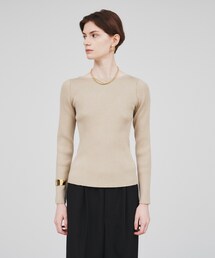 cloenc | リブニットプルオーバー(ニット/セーター)