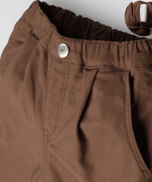 Moujonjon(ムージョンジョン)の「のびふわ前タック入りパンツ(その他パンツ・キッズ・マスタード/ピンク/ブラウン・90/100/110/120/130/140)」の5枚目の写真