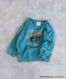 MARKEY'S（マーキーズ）の「【MIRACLE-KUN/ミラクルくん】別注 絶滅危惧種プリントトレーナー（スウェット・キッズ）」