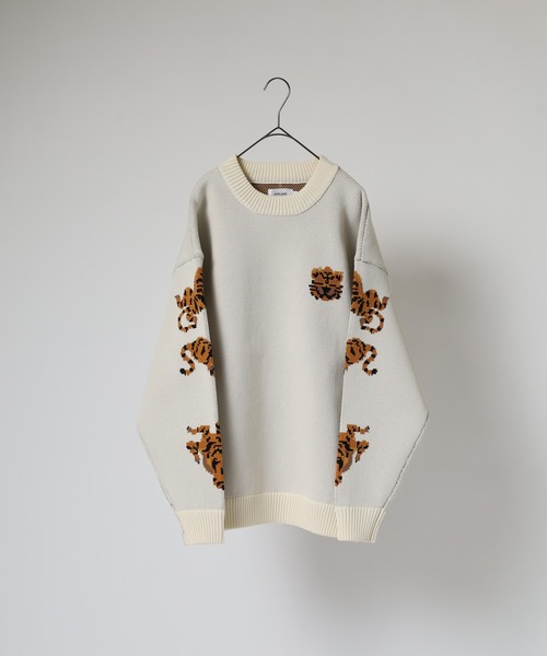 セール】ATELANE エアリー総柄アソートニット（ニット/セーター