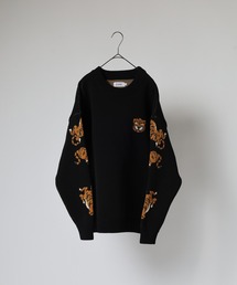 ATELANE（アテレーン）の「ATELANE エアリー総柄アソートニット（ニット/セーター）」