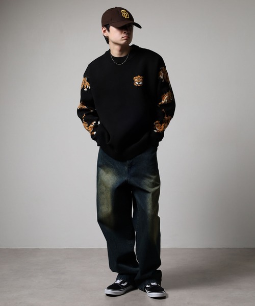 セール】ATELANE エアリー総柄アソートニット（ニット/セーター