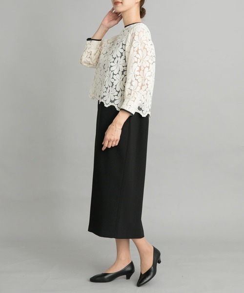 URBAN RESEARCH DOORS（アーバンリサーチドアーズ）の「レースブラウス