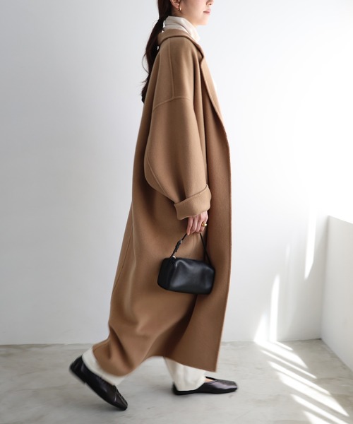 evernavy リバーロングコクーンコート andme｜リバー ロング コクーン コート evernavy エバーネイビー