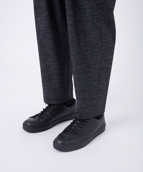 THE TOKYO(ザトウキョウ)の「【THE TOKYO/ザトウキョウ】Washable Tweedy Jersey Wide Tapered Pants(スラックス・メンズ・ダークグレー・46/44)」の9枚目の写真