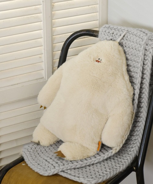 BAYFLOW（ベイフロー）の「[手洗い可能]YETI湯たんぽカバー（クッション/クッションカバー・レディース・ベージュ/グレー/アイボリー・0）」の5枚目の写真