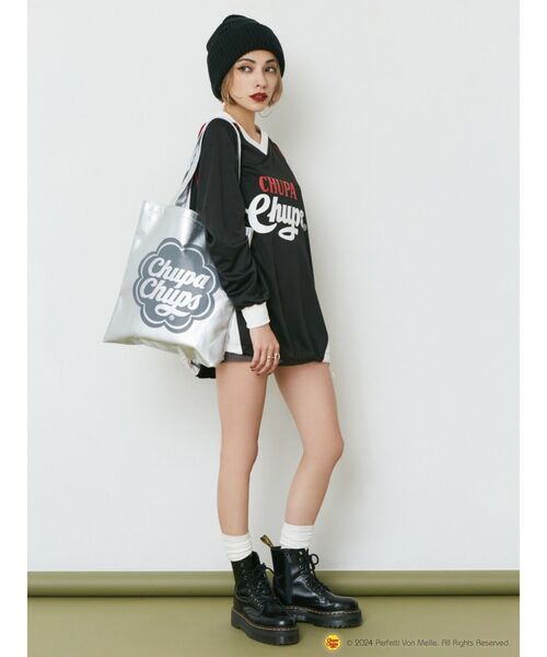 【セール】【EVRIS×Chupa Chups】ユニホームトップス（Tシャツ/カットソー）｜EVRIS（エヴリス）