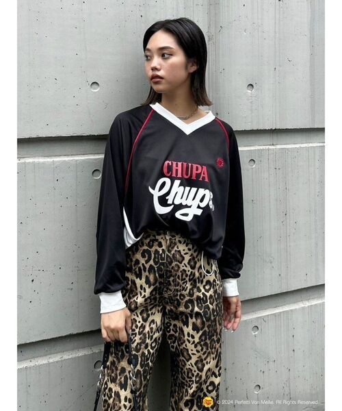 【セール】【EVRIS×Chupa Chups】ユニホームトップス（Tシャツ/カットソー）｜EVRIS（エヴリス）