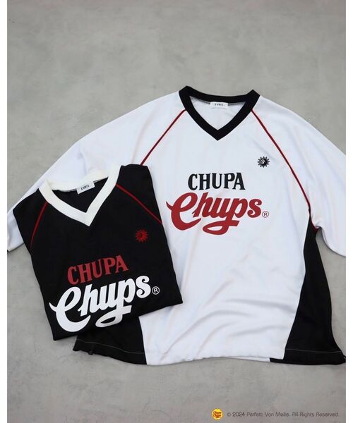 【セール】【EVRIS×Chupa Chups】ユニホームトップス（Tシャツ/カットソー）｜EVRIS（エヴリス）