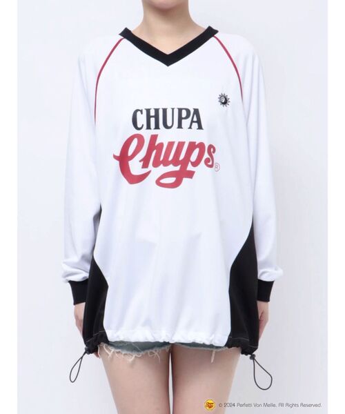 【セール】【EVRIS×Chupa Chups】ユニホームトップス（Tシャツ/カットソー）｜EVRIS（エヴリス）