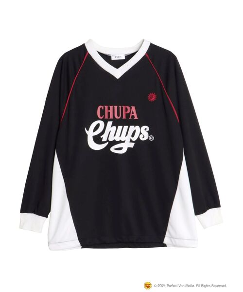 【セール】【EVRIS×Chupa Chups】ユニホームトップス（Tシャツ/カットソー）｜EVRIS（エヴリス）