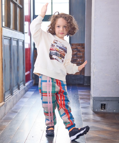 BIG FIELD（ビッグフィールド）の「総柄フリースパンツ（その他パンツ・キッズ・ブラック/マルチ/ネイビー・100/120/110/130/95/90/80/150/140）」の16枚目の写真