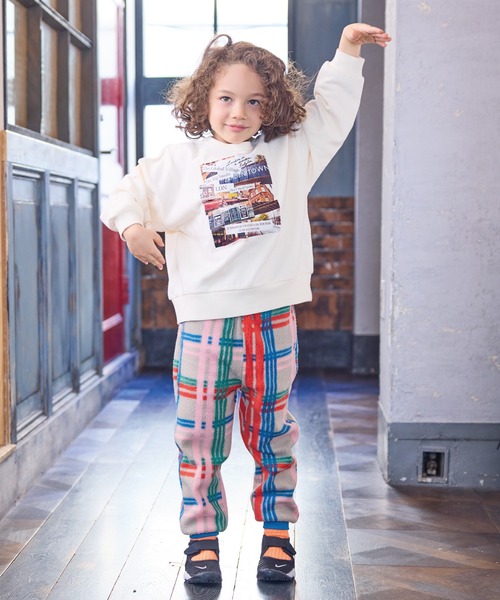 BIG FIELD（ビッグフィールド）の「総柄フリースパンツ（その他パンツ・キッズ・ブラック/マルチ/ネイビー・100/120/110/130/95/90/80/150/140）」の17枚目の写真