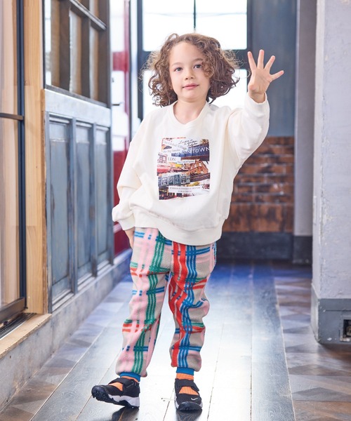 BIG FIELD（ビッグフィールド）の「総柄フリースパンツ（その他パンツ・キッズ・ブラック/マルチ/ネイビー・100/120/110/130/95/90/80/150/140）」の18枚目の写真