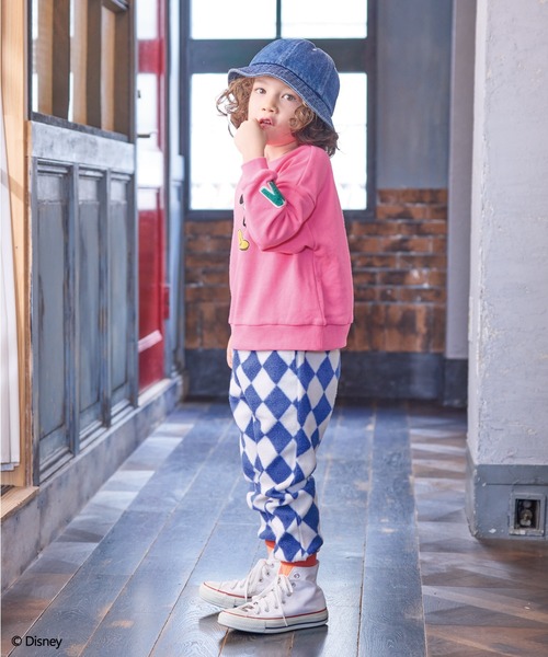 BIG FIELD（ビッグフィールド）の「総柄フリースパンツ（その他パンツ・キッズ・ブラック/マルチ/ネイビー・100/120/110/130/95/90/80/150/140）」の14枚目の写真