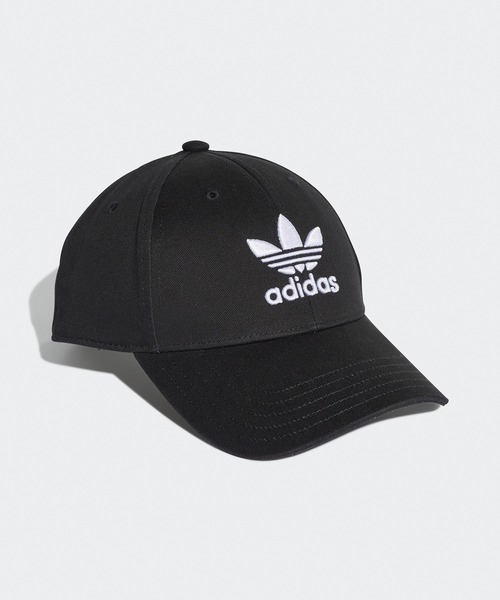 adidas（アディダス）の「adidas/アディダス adidas HERI TREC BASEBALL CAP トレフォイル ベースボールキャップ（キャップ・メンズ・ブラック/ネイビー/ベージュ・S/M/L）」の2枚目の写真