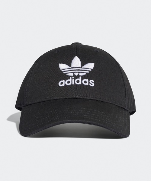 adidas（アディダス）の「adidas/アディダス adidas HERI TREC BASEBALL CAP トレフォイル ベースボールキャップ（キャップ・メンズ・ブラック/ネイビー/ベージュ・S/M/L）」の4枚目の写真