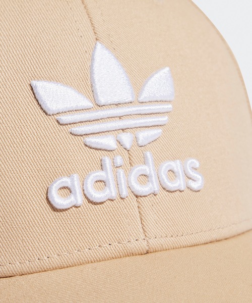 adidas（アディダス）の「adidas/アディダス adidas HERI TREC BASEBALL CAP トレフォイル ベースボールキャップ（キャップ・メンズ・ブラック/ネイビー/ベージュ・S/M/L）」の10枚目の写真