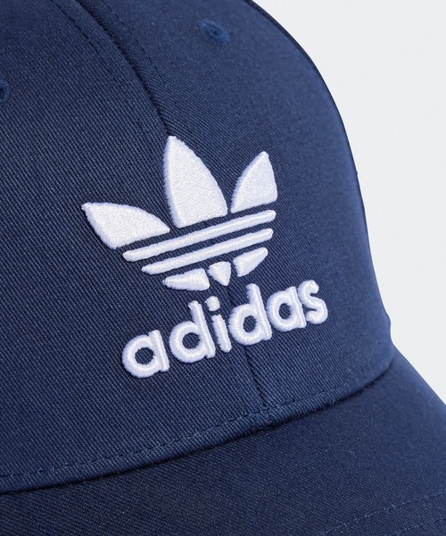 adidas（アディダス）の「adidas/アディダス adidas HERI TREC BASEBALL CAP トレフォイル ベースボールキャップ（キャップ・メンズ・ブラック/ネイビー/ベージュ・S/M/L）」の13枚目の写真