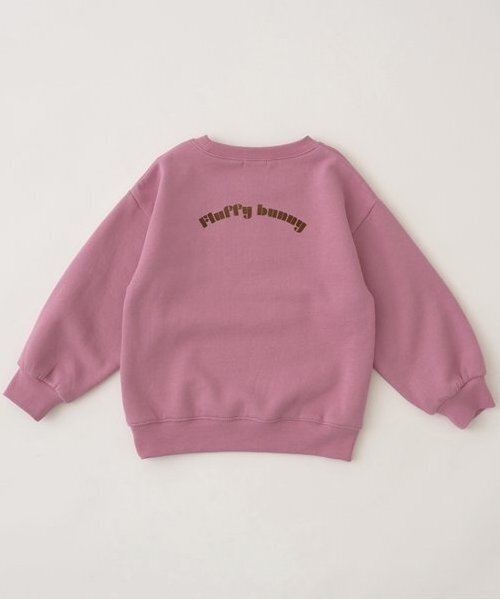 Lycee mine（リセマイン）の「【毛玉バイバイ裏起毛裏毛】サガラ刺しゅうスウェット（スウェット・キッズ・フューシャピンク/ブルーグレー/ライトグリーン/オートミール・100cm/110cm/120cm/130cm/140cm/150cm）」の7枚目の写真