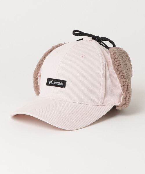 Columbia（コロンビア）の「コロンビア  ケンドリックパークユースファーフラップキャップ（キャップ・キッズ・グレー/ピンク・ﾌﾘ-）」の2枚目の写真