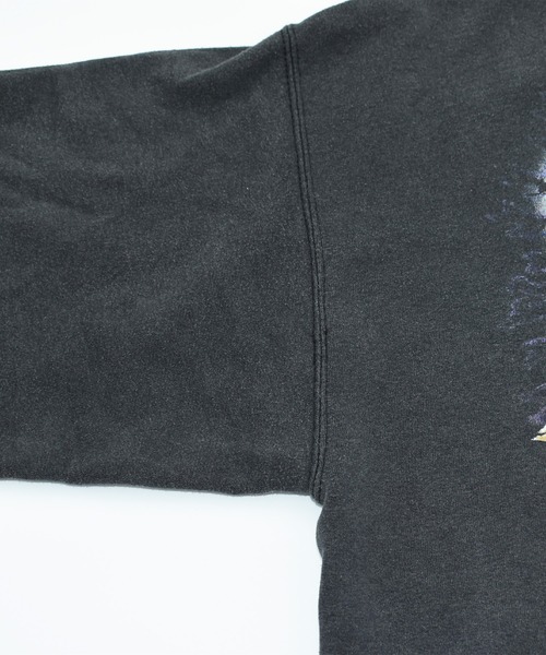 HANES（ヘインズ）の「【ヴィンテージ古着】90's Hanes アニマル 狼 プリントスウェット（スウェット・メンズ・グレー・X-LARGE）」の6枚目の写真