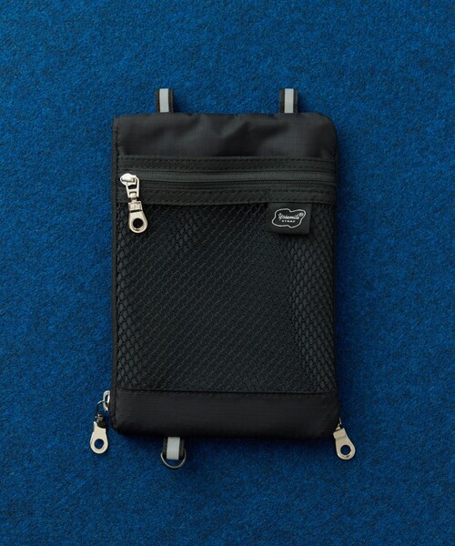 FREAK'S STORE(フリークスストア)の「YOSEMITE STRAP/ヨセミテストラップ 別注REFLECT PHONE BAG(スマホグッズ・メンズ・ブラック/ライトグレー・ONE SIZE)」の5枚目の写真